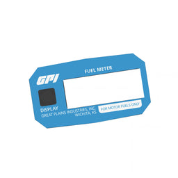 01A Fuel Meter Faceplate Decal