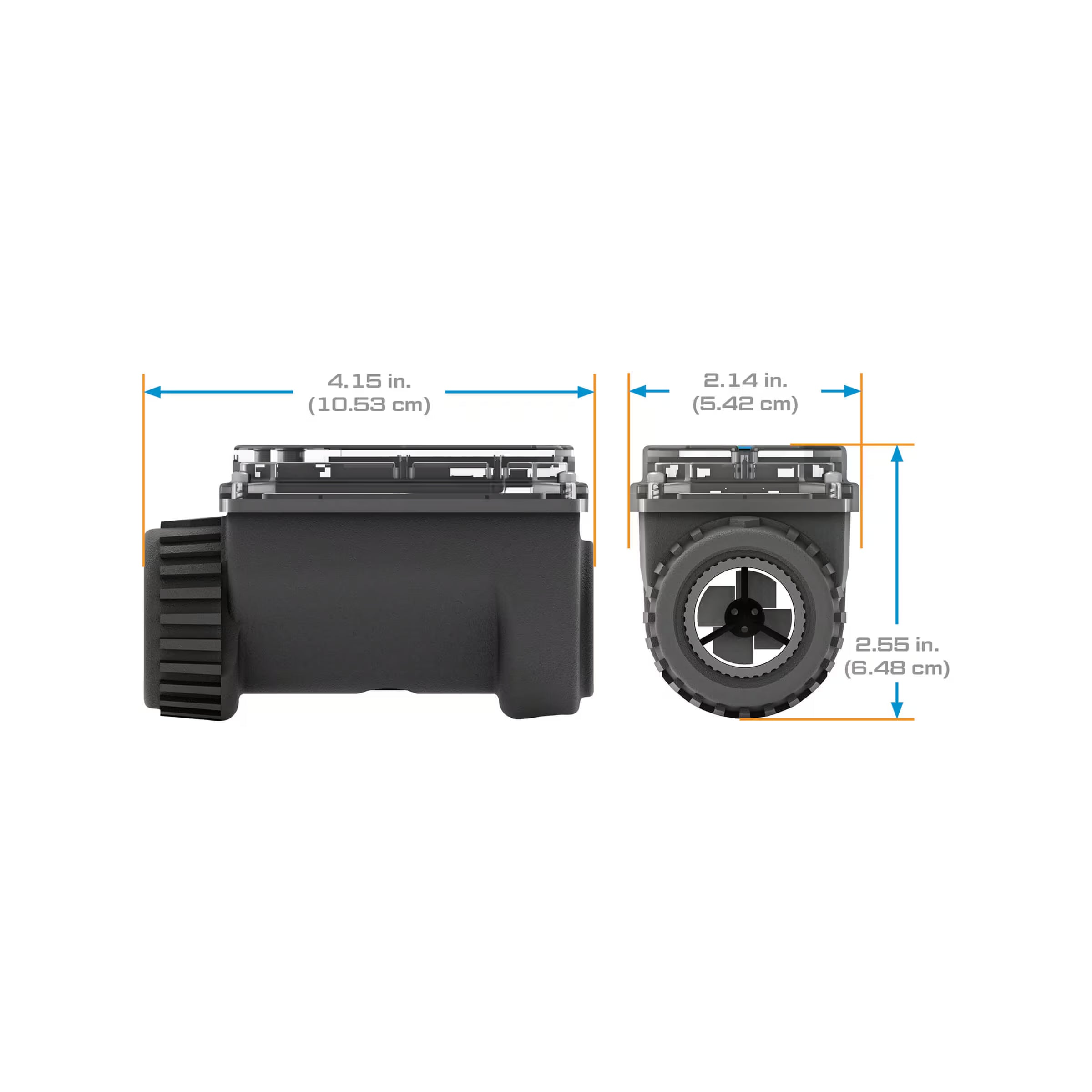 3-30 GPM DEF Nylon Meter with Battery Powered Display
