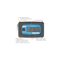 10-100 L/min End of Hose NPT Fuel Meter with Battery Powered Display