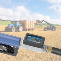 10-100 L/min End of Hose ISO Fuel Meter with Battery Powered Display