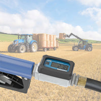 3-30 GPM End of Hose NPT Methanol Meter with Battery Powered Display