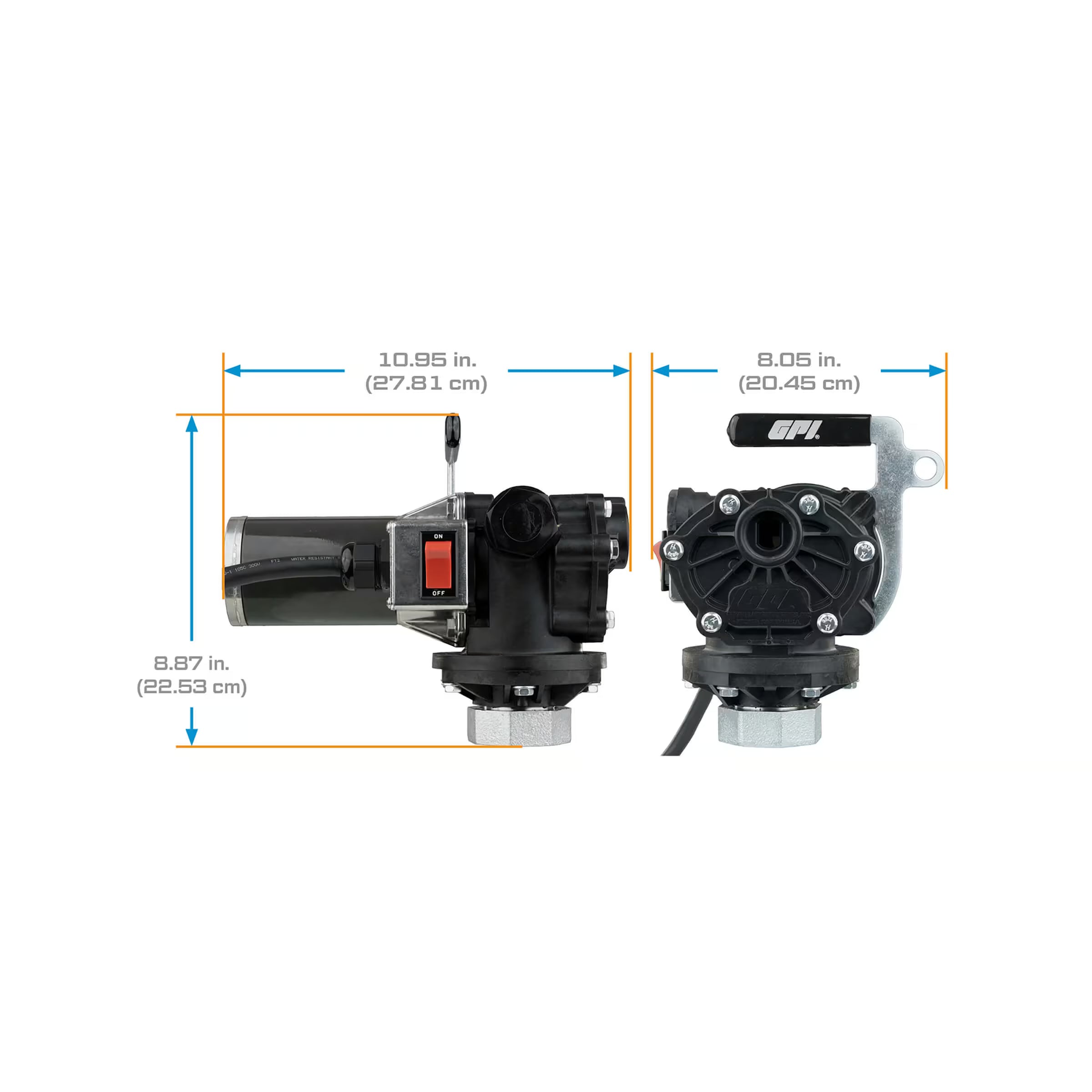 8 GPM 12V Chemical Transfer Pump