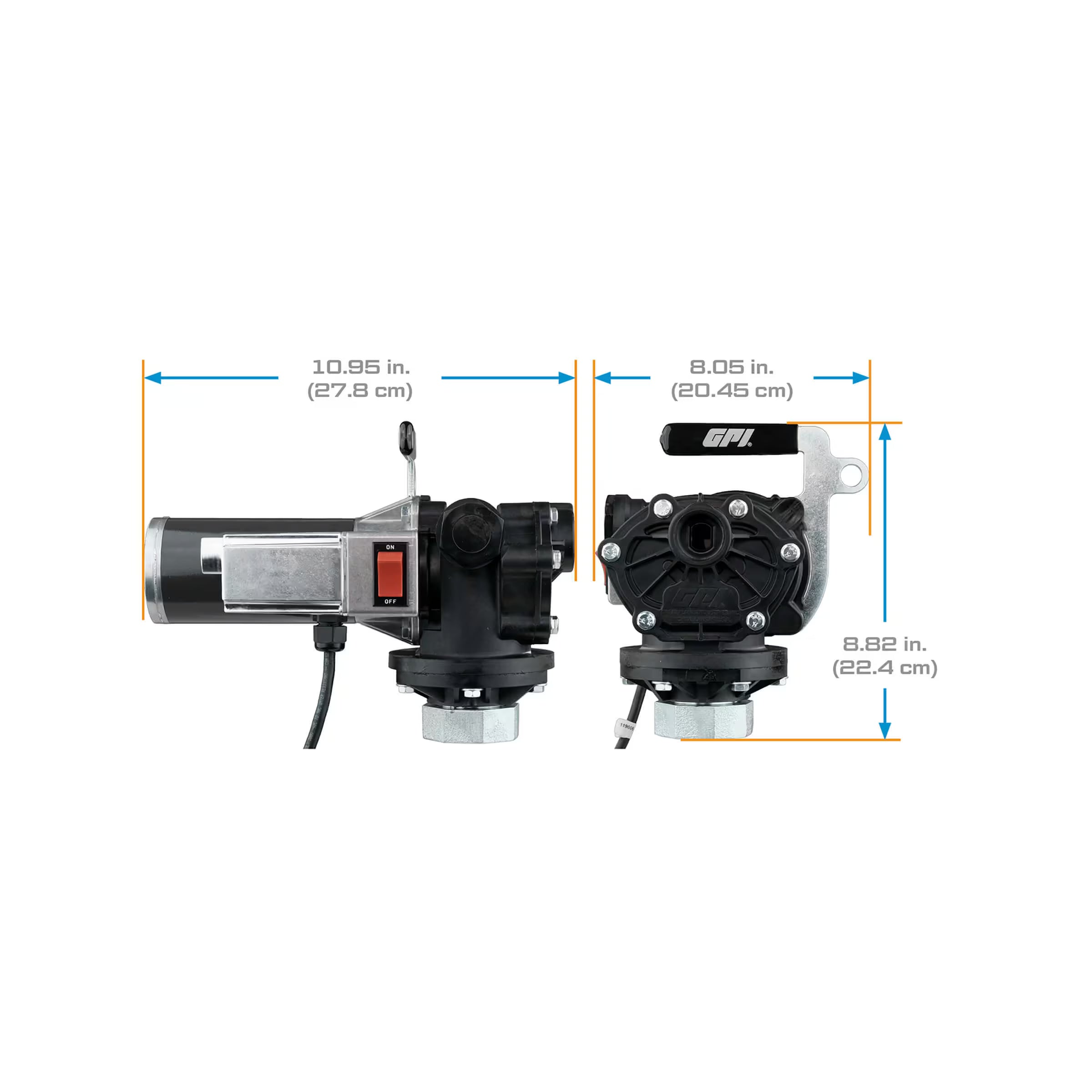 8 GPM 115V Oil Transfer Pump