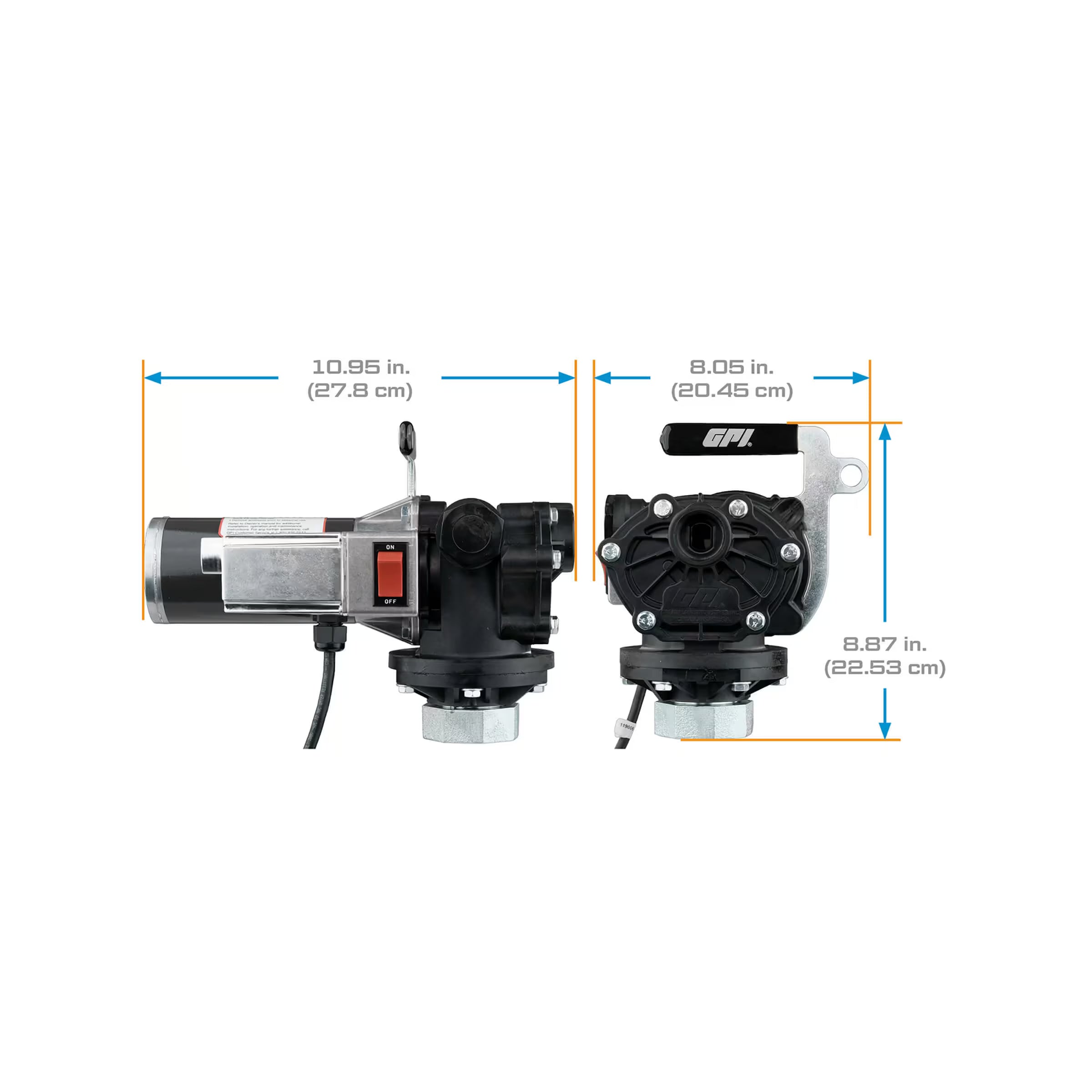 8 GPM 115V Chemical Transfer Pump