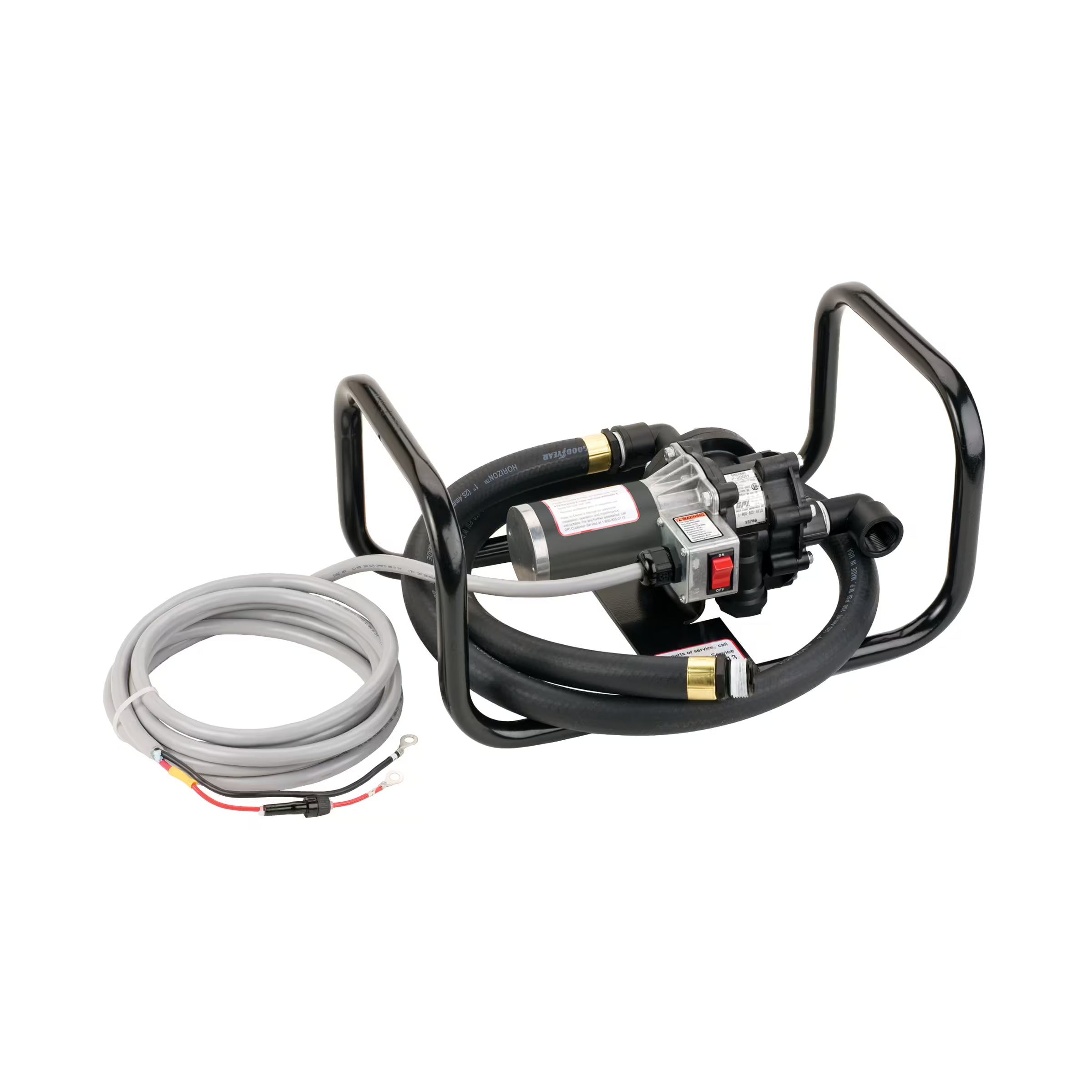 8 GPM 12V Chemical Transfer Pump with Tote