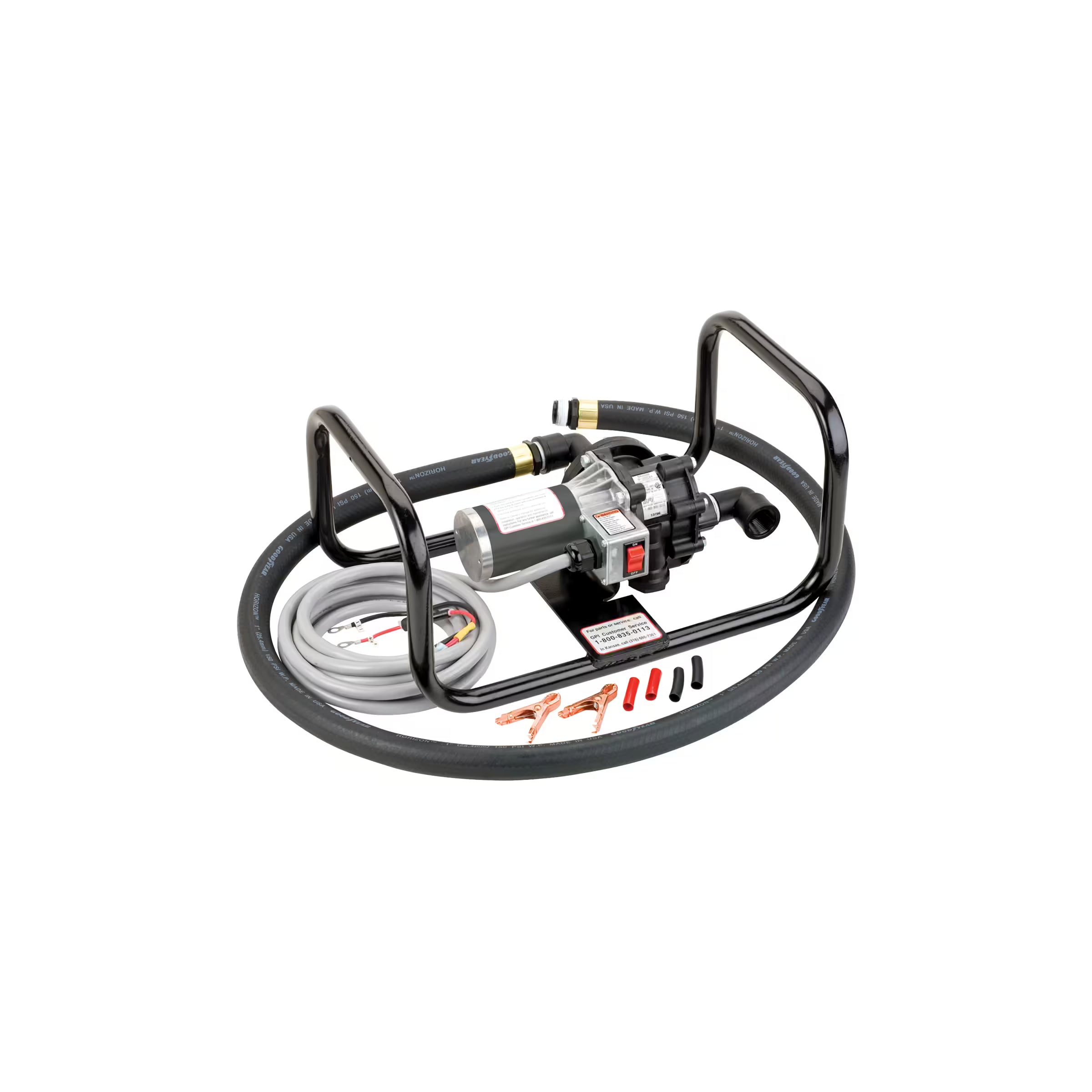 8 GPM 12V Chemical Transfer Pump with Tote
