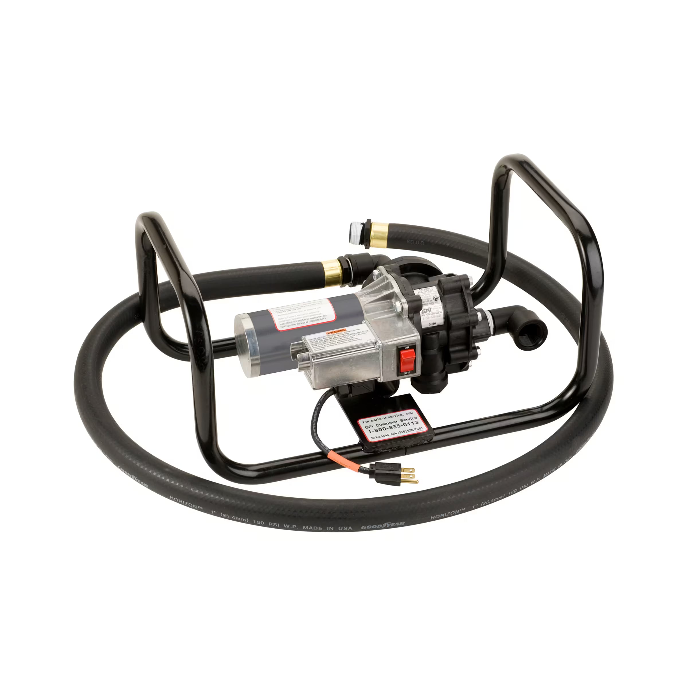 8 GPM 115V Chemical Transfer Pump with Tote
