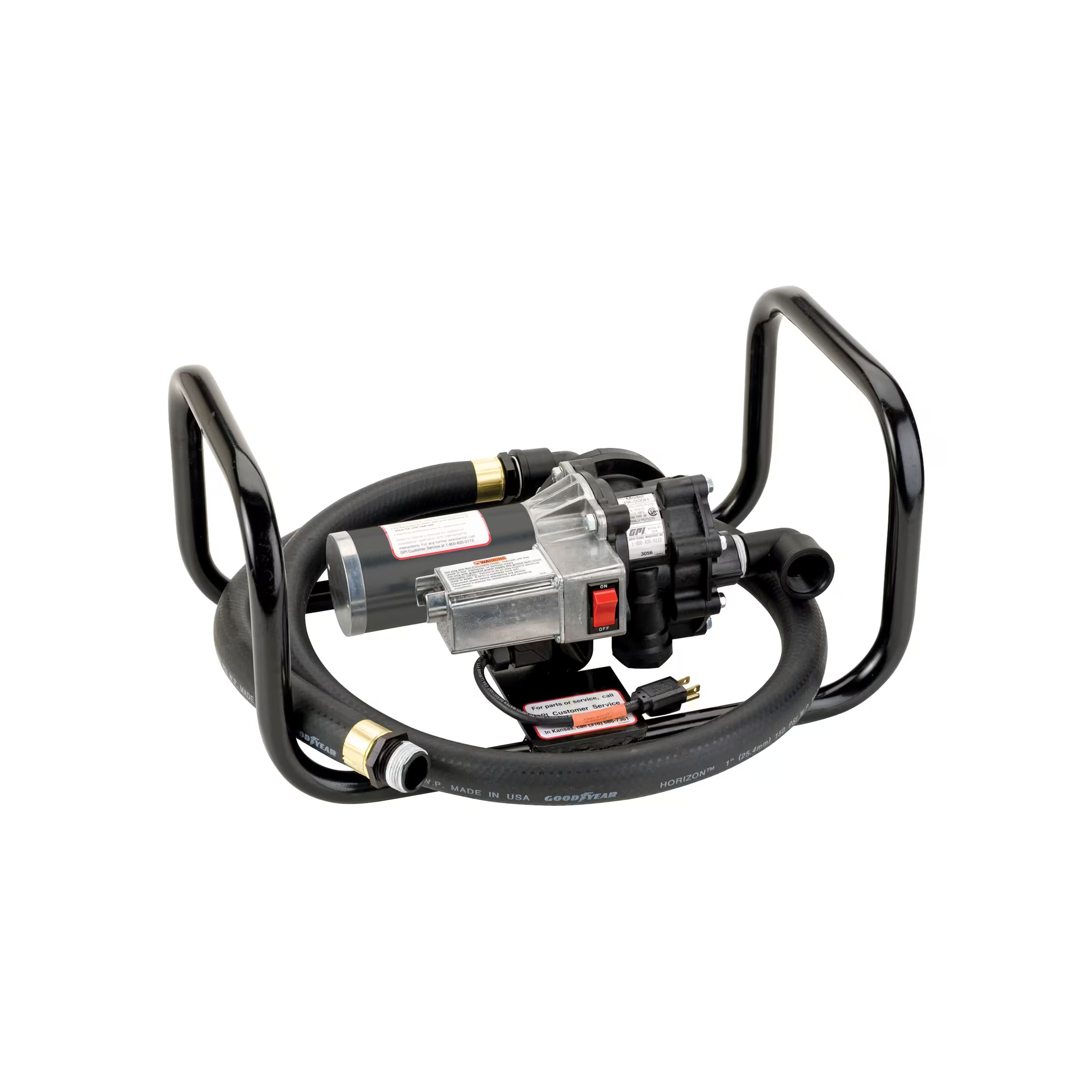 8 GPM 115V Chemical Transfer Pump with Tote
