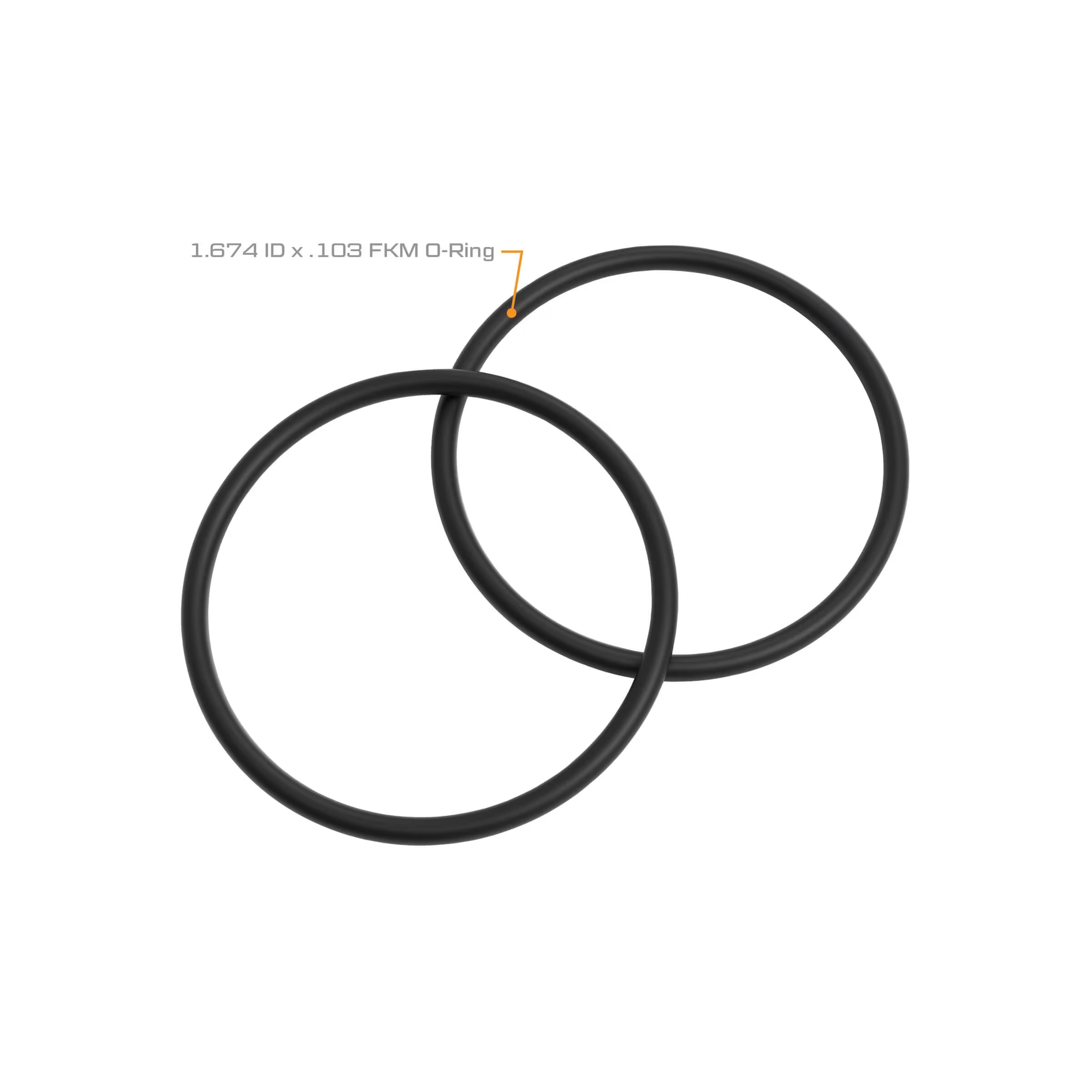 Teflon O-Ring for 1-inch PVDF G2 Series