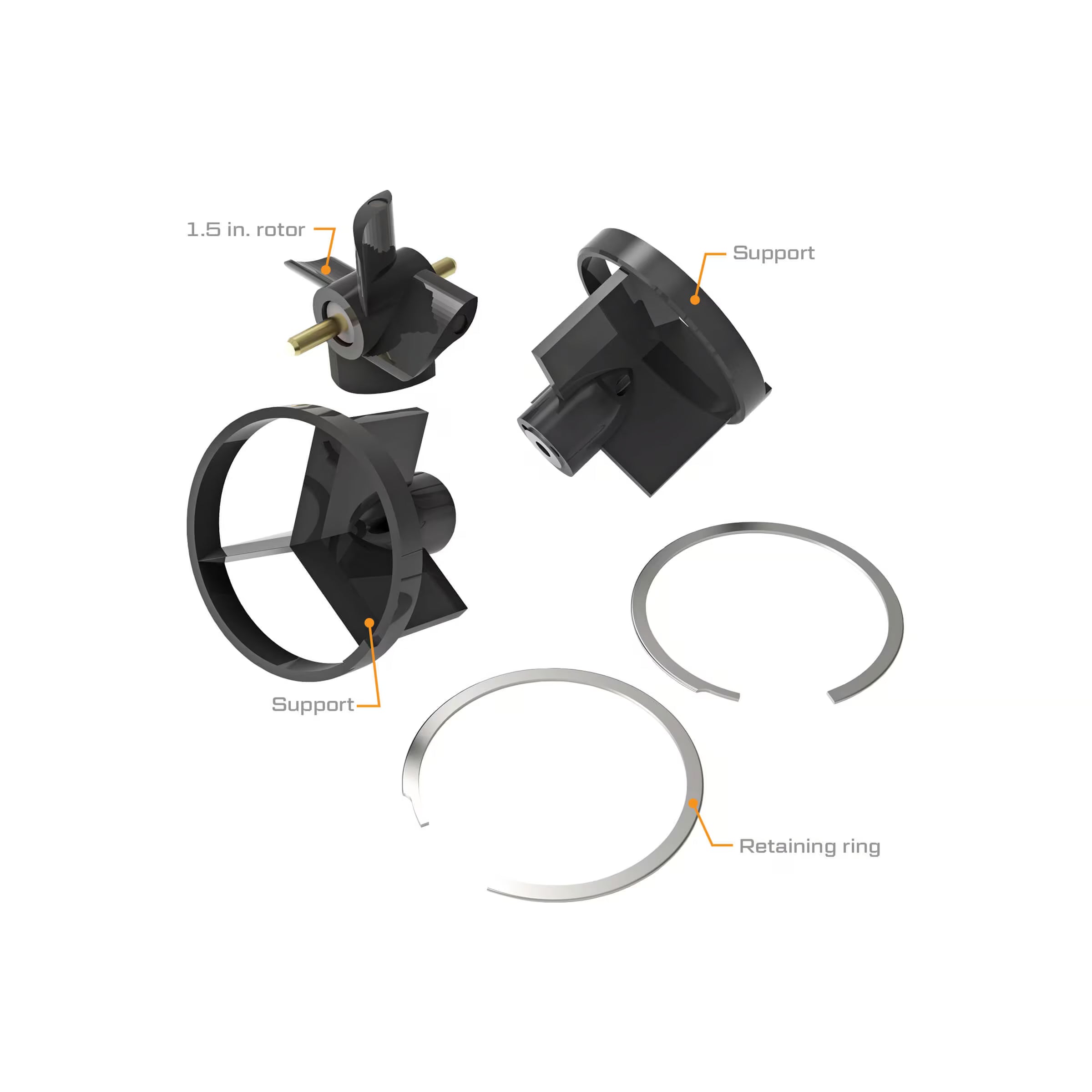 Rotor Kit for 1-1/2-inch G2 Metal Meter Series