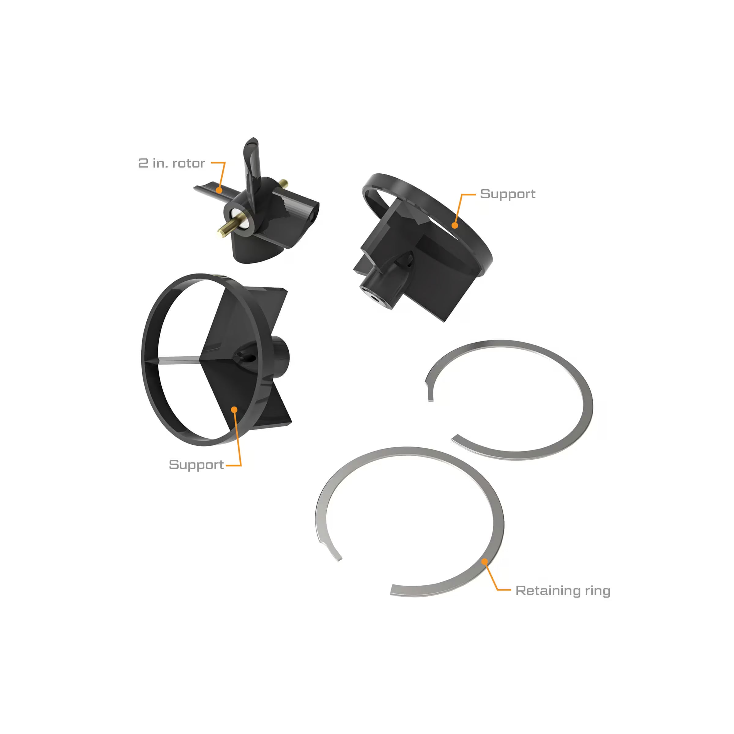 Rotor Kit for 2-inch G2 Metal Meter Series