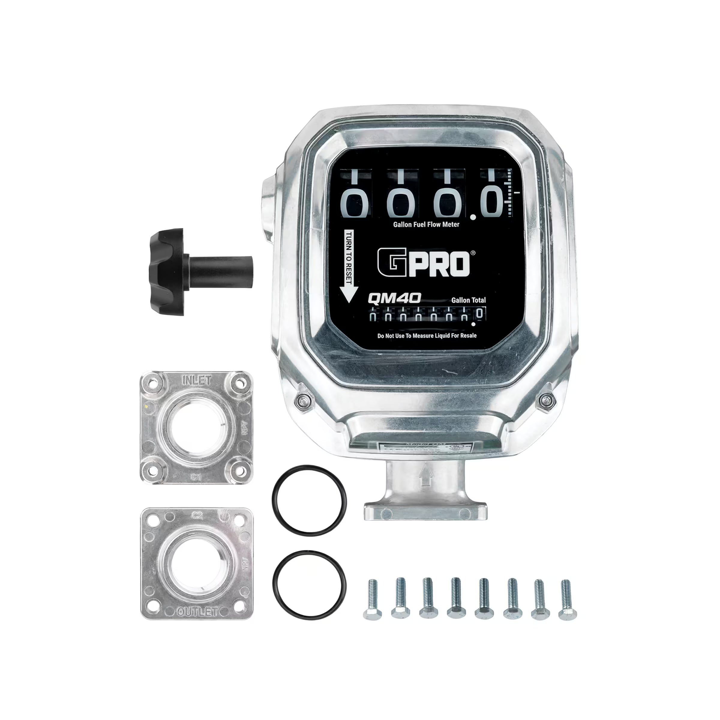2-40 GPM 1/2% Mechanical Fuel Meter