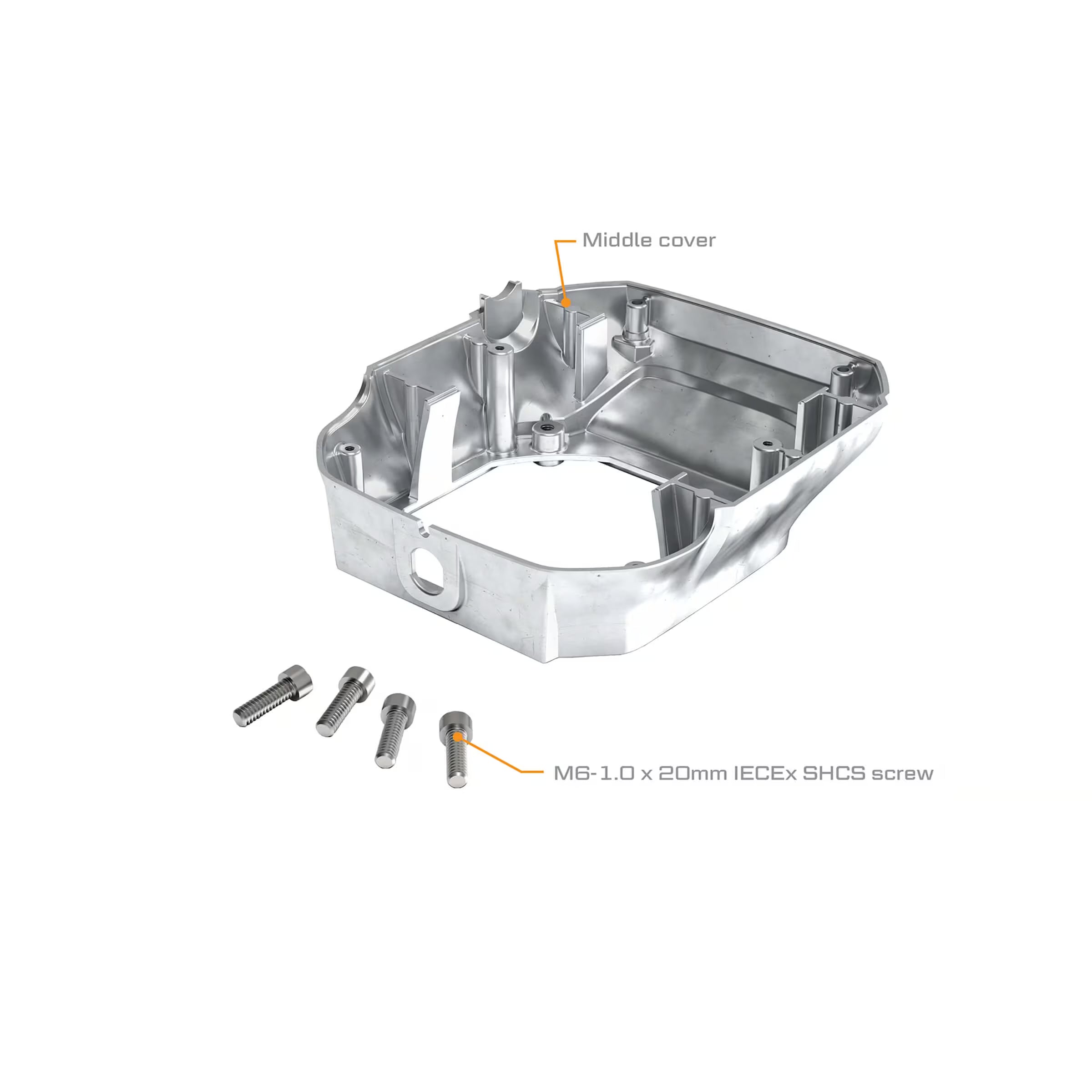 QM40 Fuel Meter Middle Cover Kit