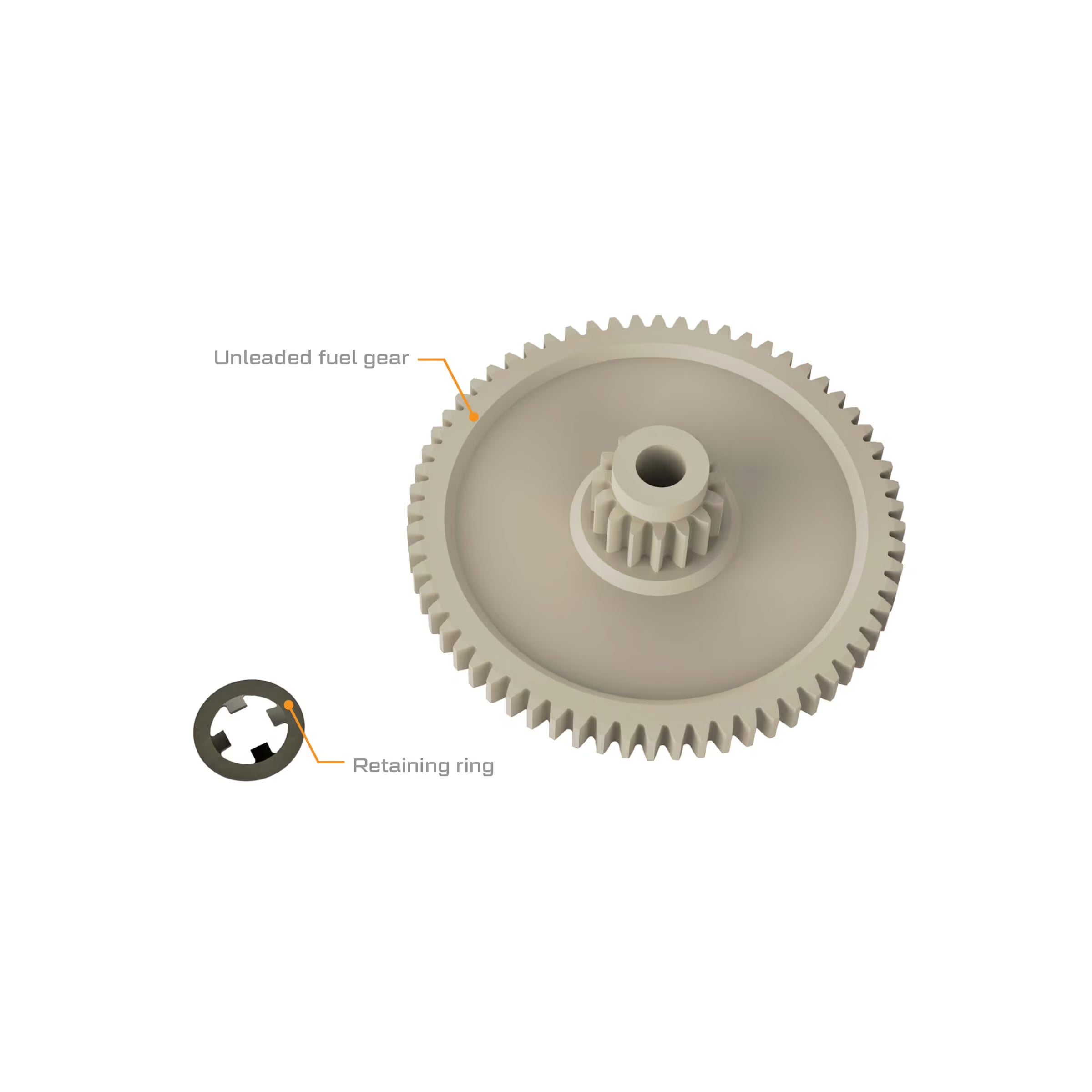 QM40 Fuel Meter Unleaded Gear Kit