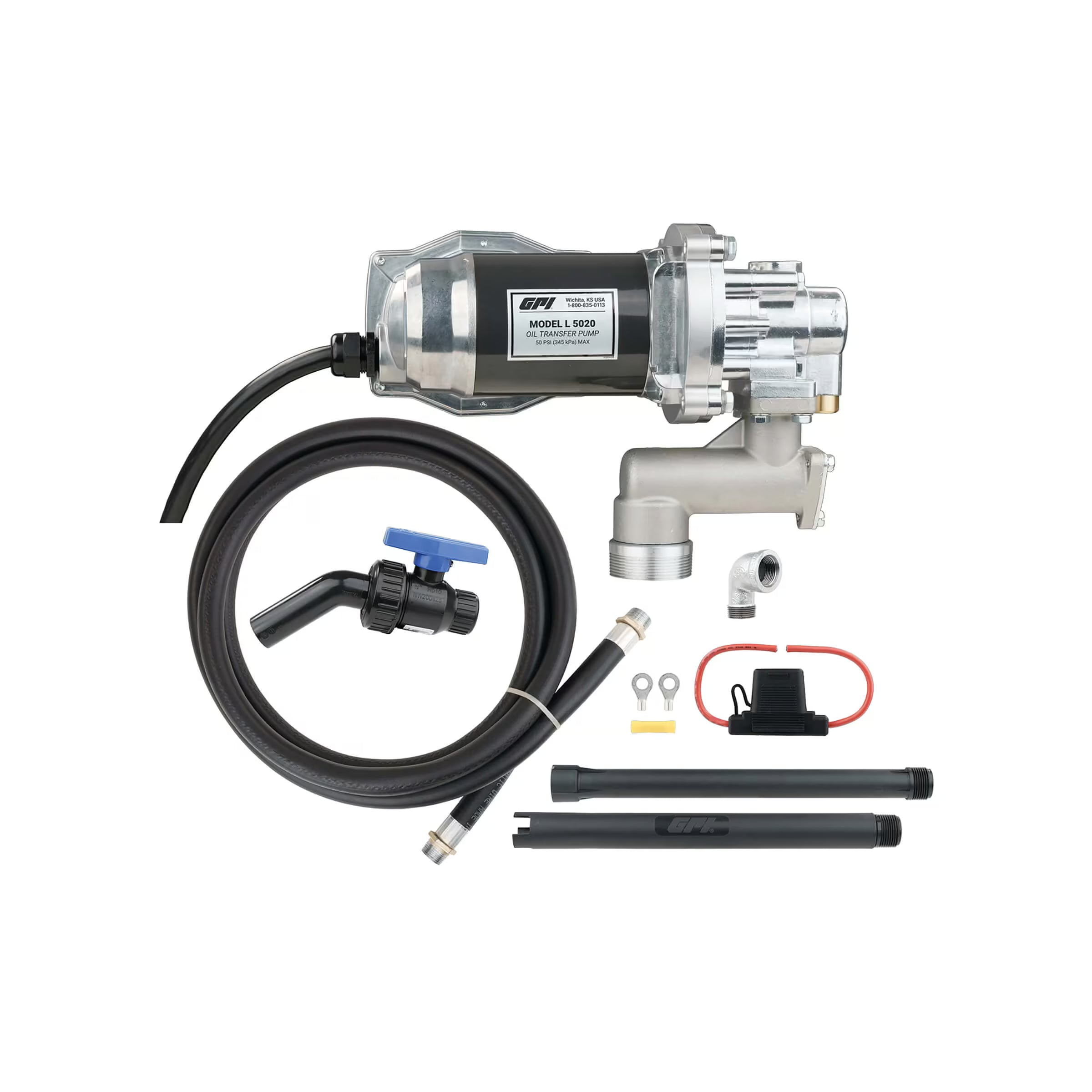 5 GPM 12V Oil Transfer Pump