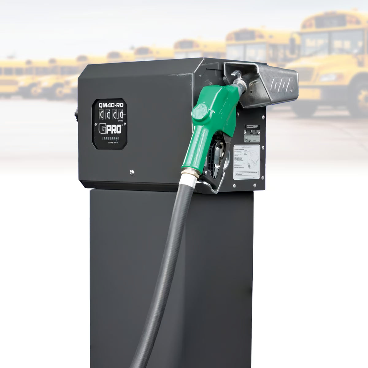Remote Dispenser with 8-150 L/min 1/2% Mechanical Fuel Meter