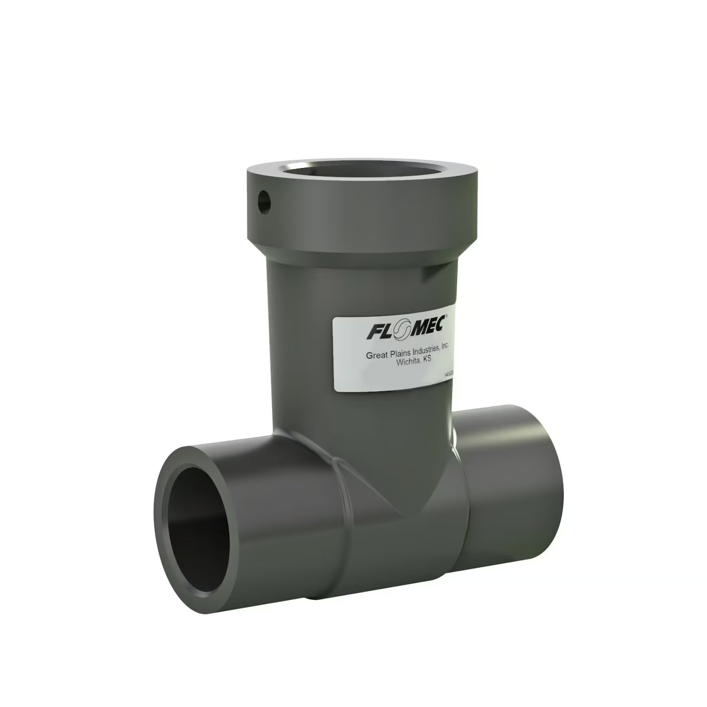 QS200 & AQUAsonic 1" Schedule 80 PVC Socket Tee