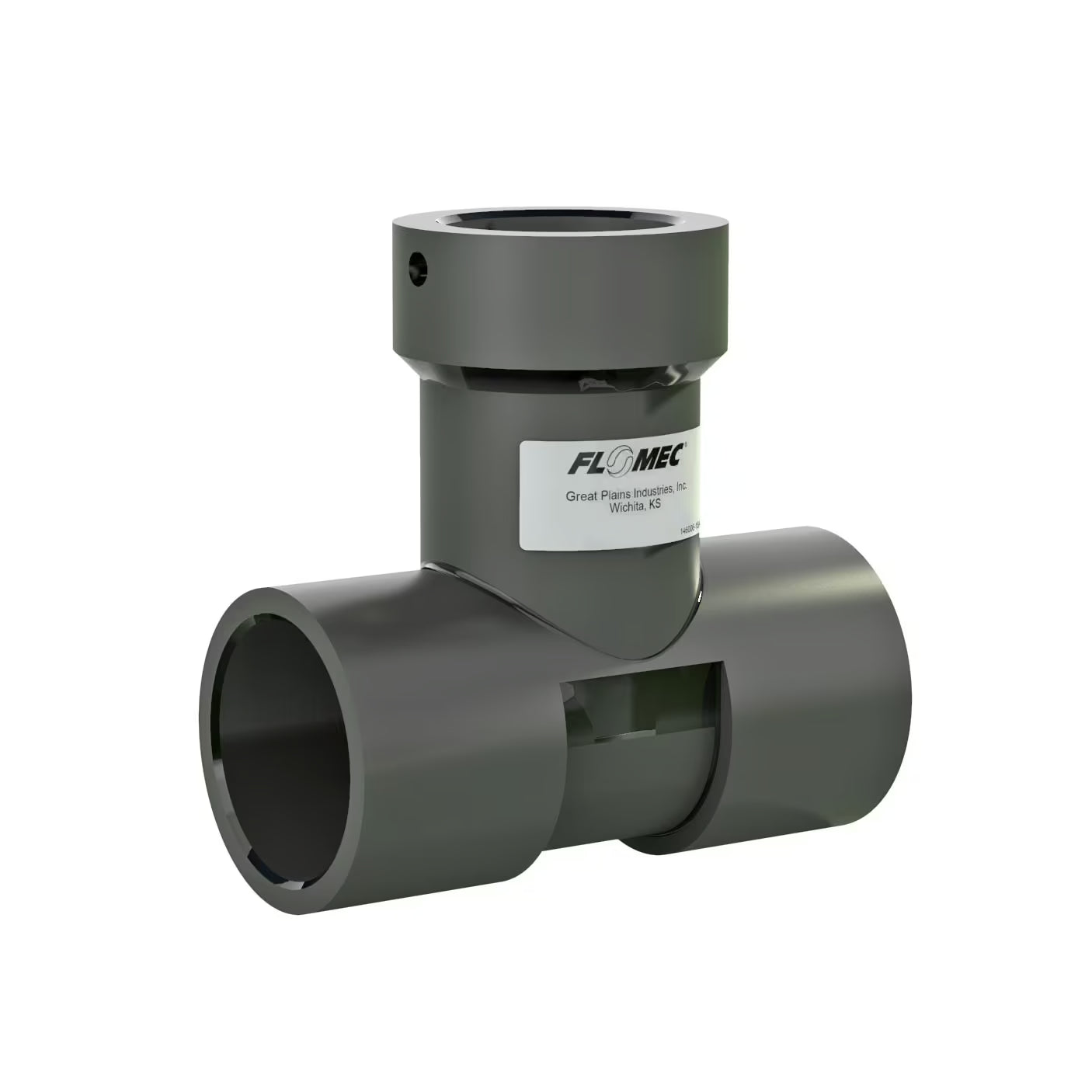 QS200 & AQUAsonic 1-1/2" Schedule 80 PVC Socket Tee