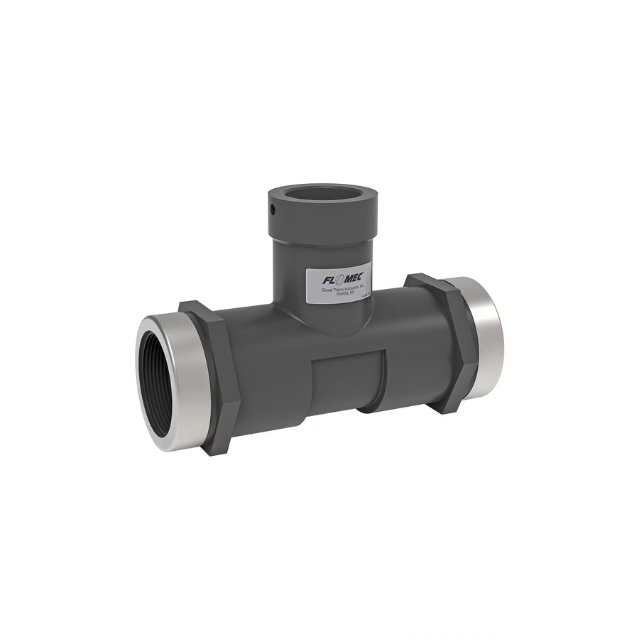AQUAsonic 2" NPT Threaded PVC Tee