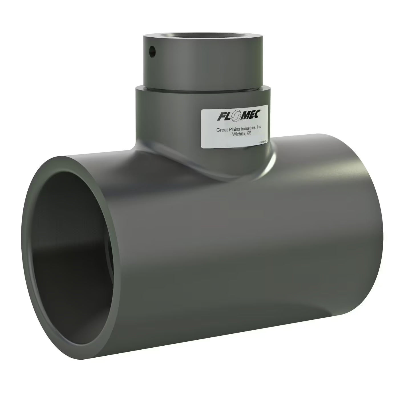 QS200 & AQUAsonic 3" Schedule 80 PVC Socket Tee