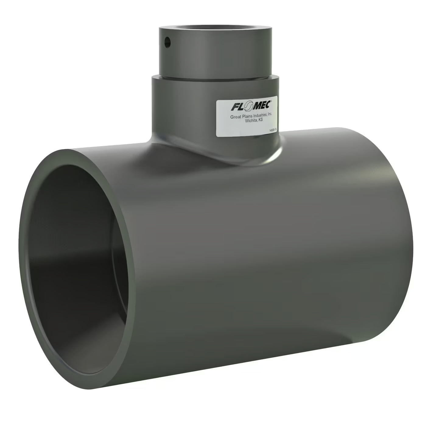 QS200 & AQUAsonic 4" Schedule 80 PVC Socket Tee