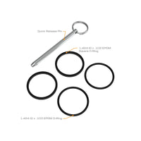 O-Ring and Quick Release Pin Kit for QS200 Sensors and AQUAsonic Series Flow Meters