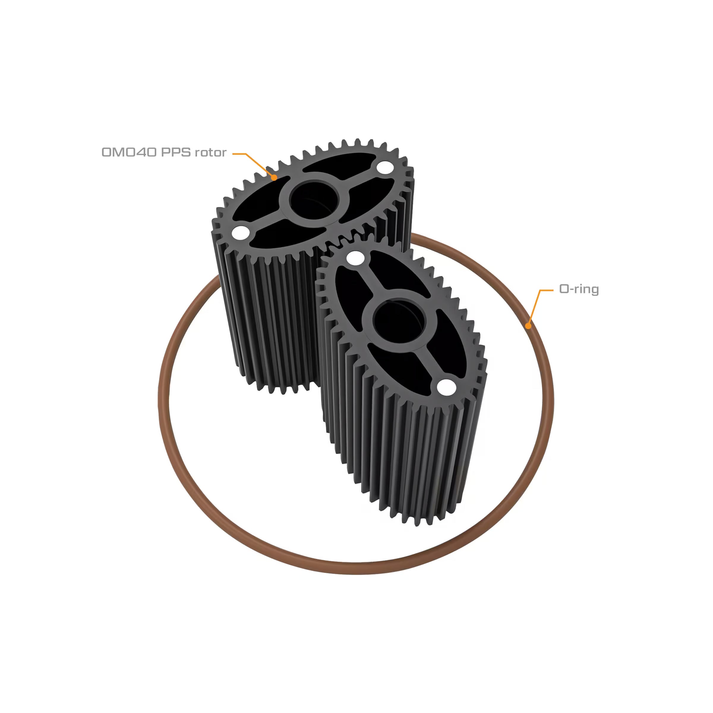 Rotor and Seal Kit for OM040 Series Flow Meters