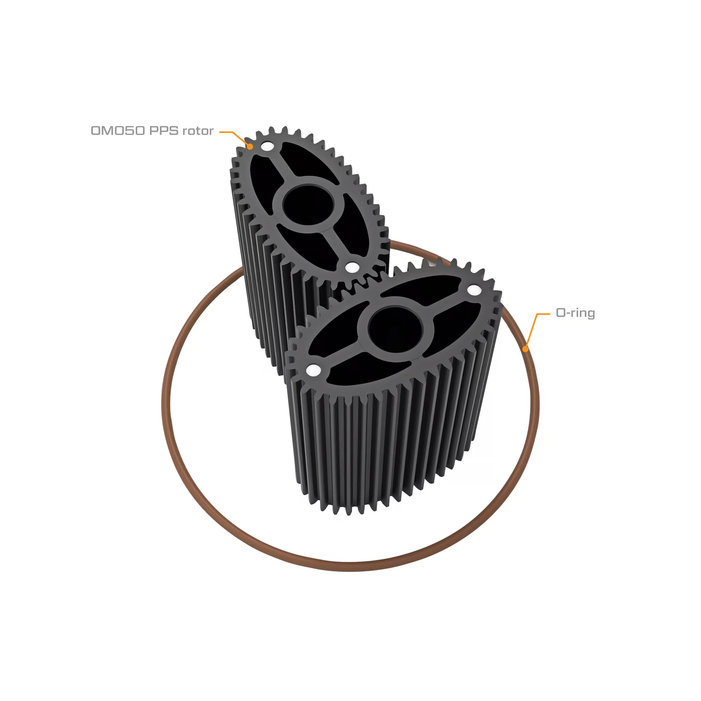 Rotor and Seal Kit for OM050 Series Flow Meters