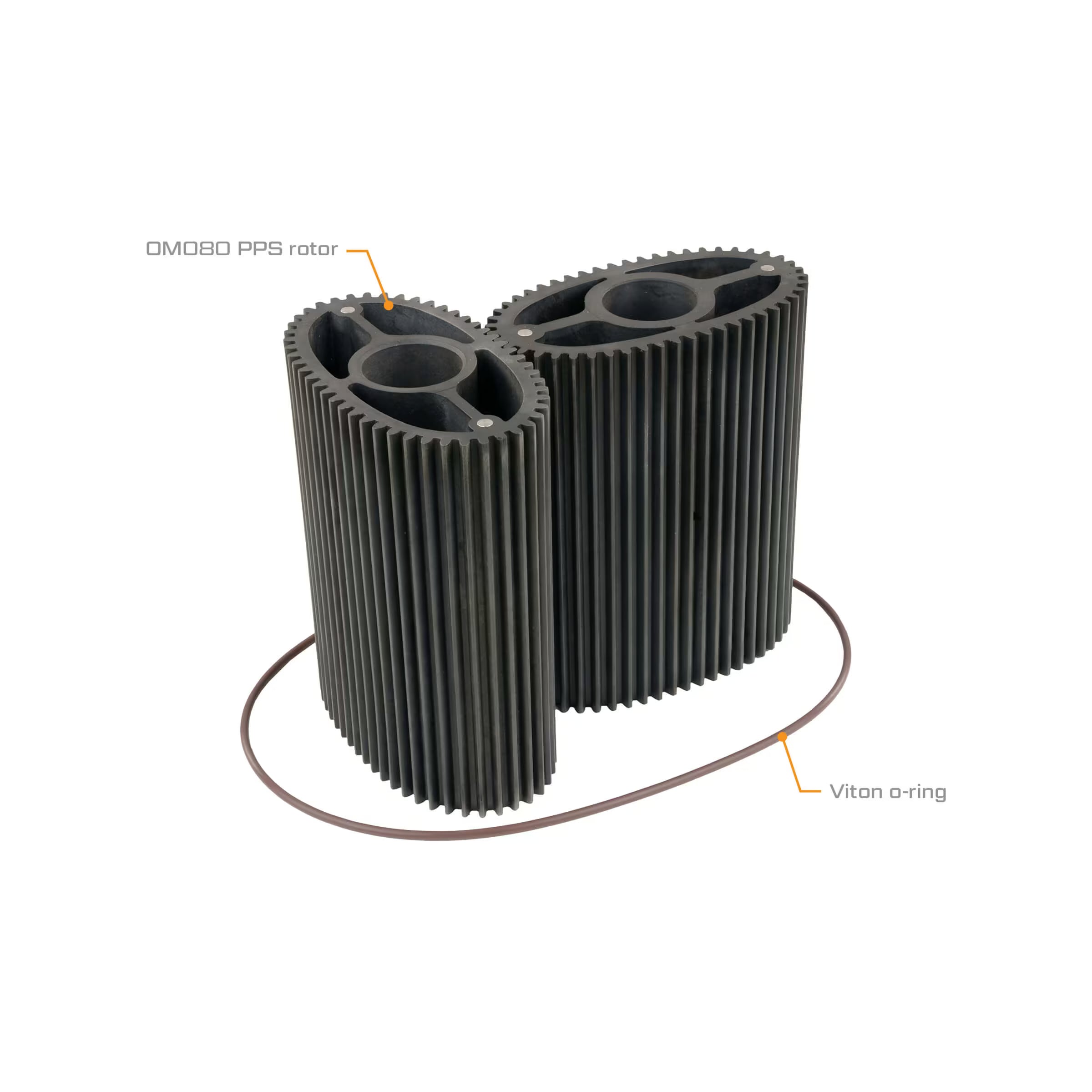 Rotor and Seal Kit for OM080 Series Flow Meters