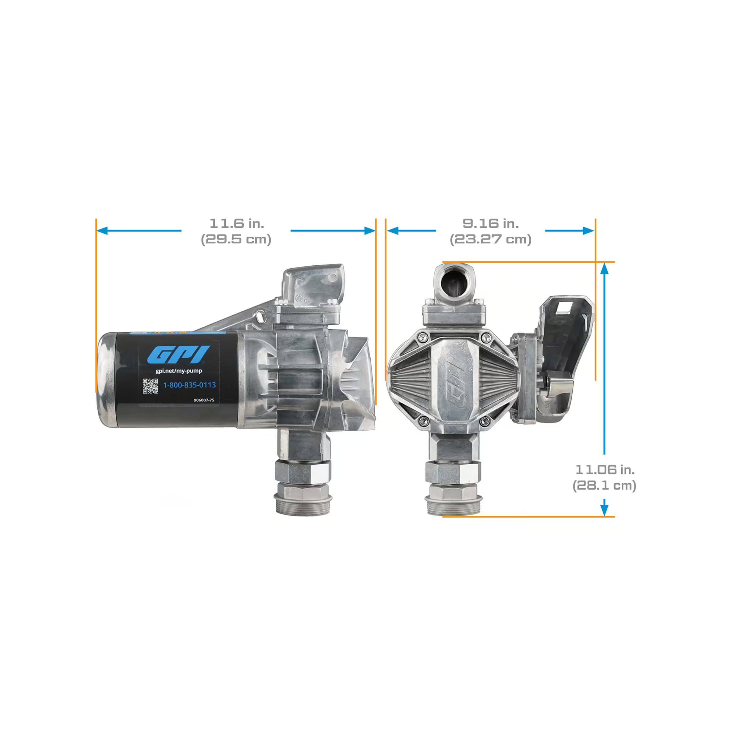 20 GPM 12V DC Fuel Transfer Pump