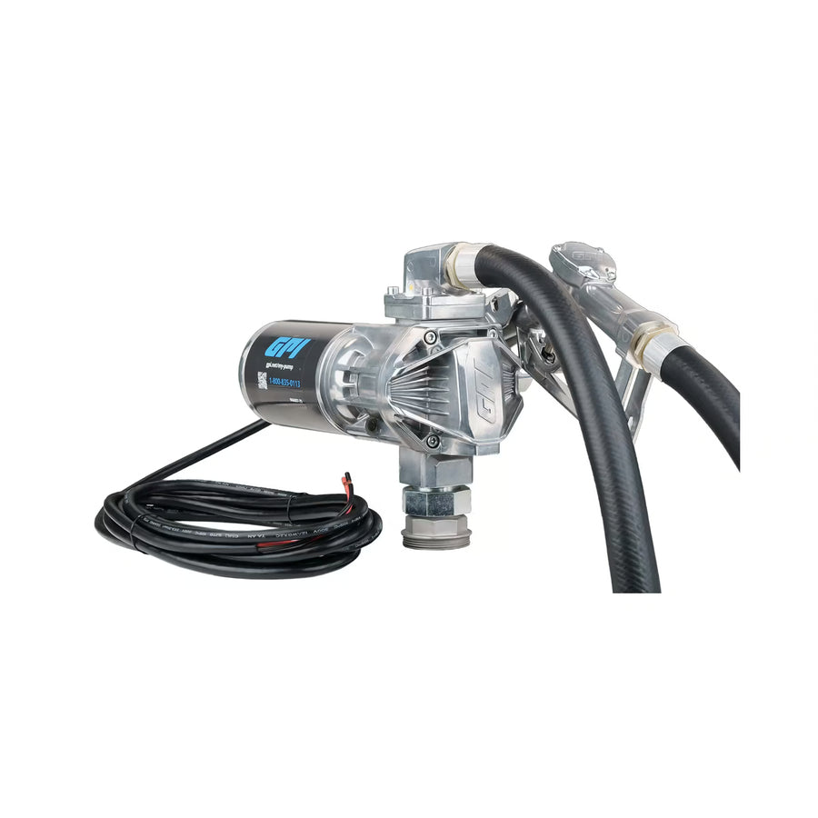 20 GPM 12V DC Fuel Transfer Pump with Manual Diesel Nozzle