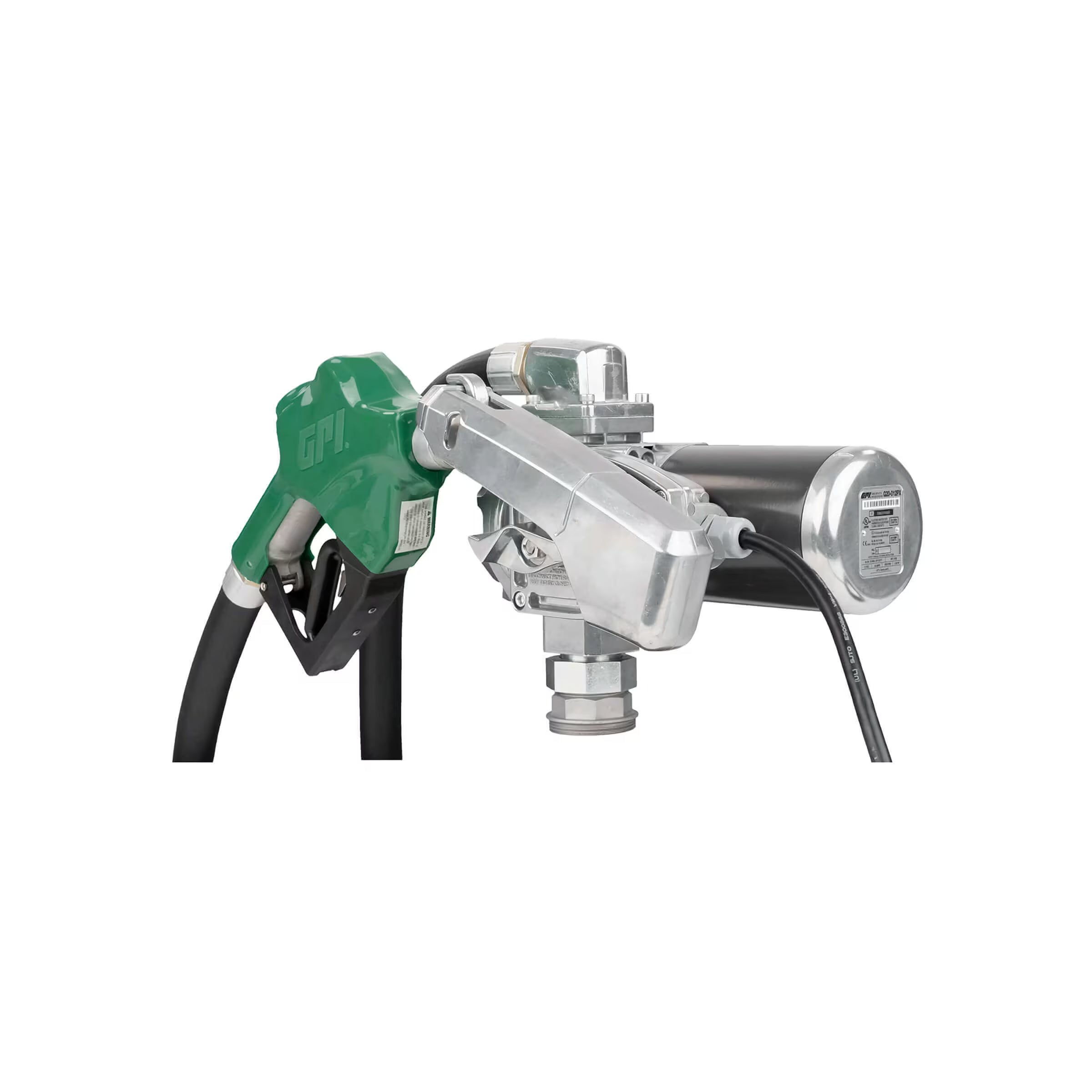 20 GPM 12V DC Fuel Transfer Pump with Auto Diesel Nozzle