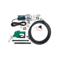 20 GPM 12V DC Fuel Transfer Pump with Auto Diesel Nozzle