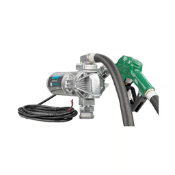 20 GPM 12V DC Fuel Transfer Pump with Auto Diesel Nozzle