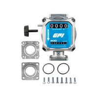 19-114 L/min 2% Mechanical Fuel Meter 1 Inch NPT