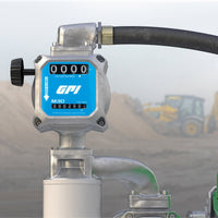 19-114 L/min 2% Mechanical Fuel Meter 3/4 Inch NPT