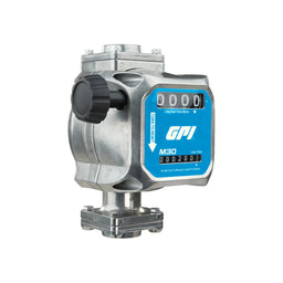 19-114 L/min 2% Mechanical Fuel Meter 3/4 Inch NPT