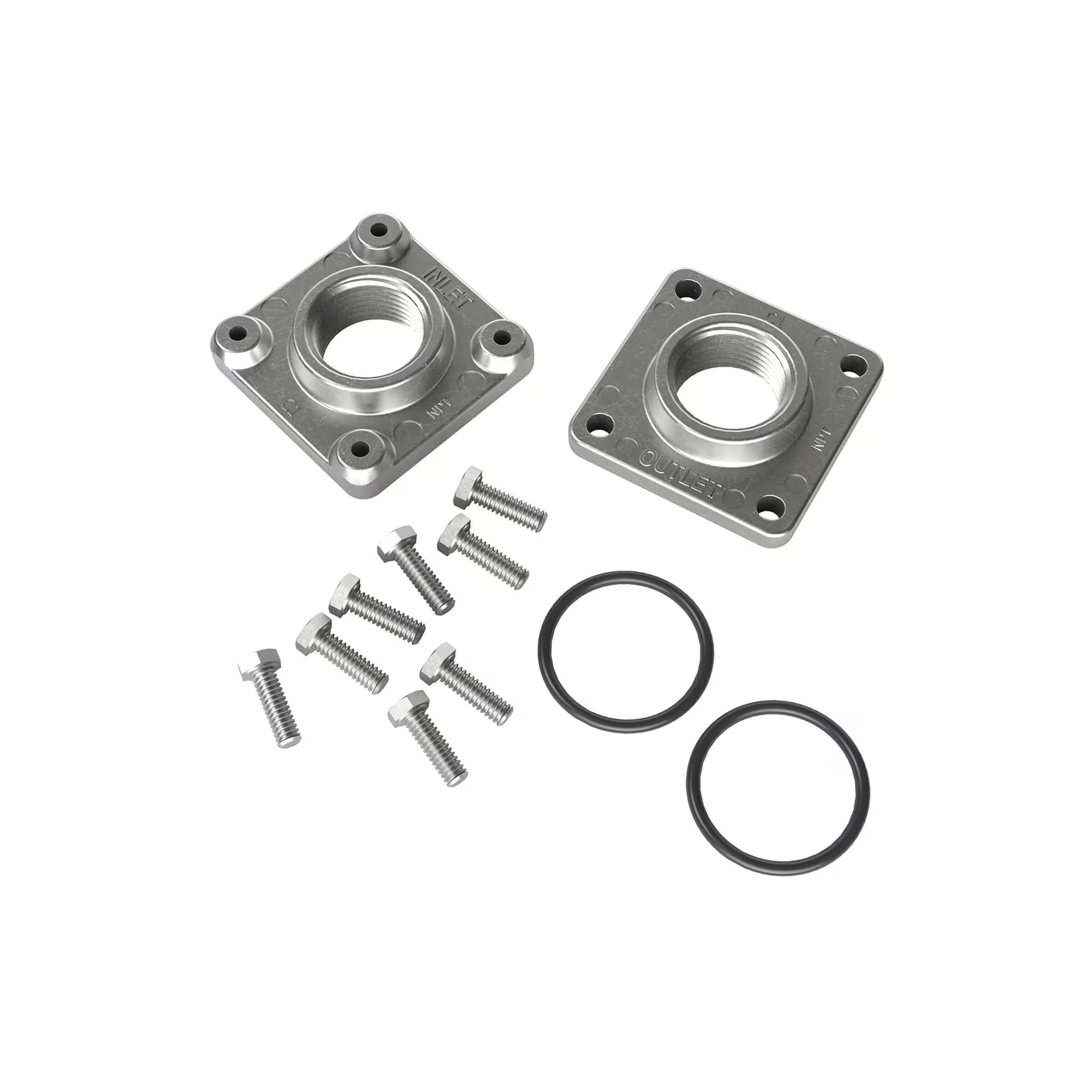 M30 & QM40 Fuel Meter Quick-Fit 1-Inch NPT Straight Outlet Kit