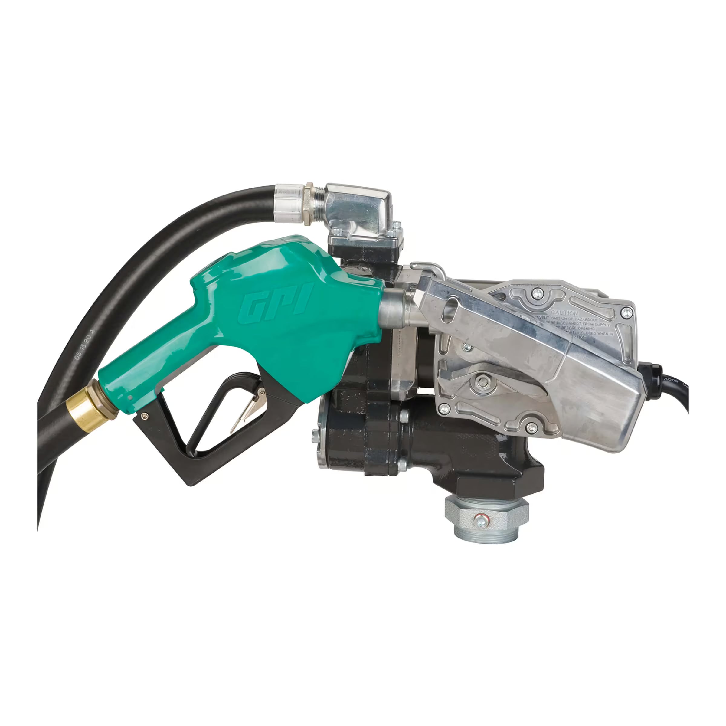 25 GPM 12V DC Fuel Transfer Pump with Auto Diesel Nozzle