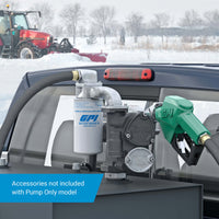 25 GPM 12V DC Fuel Transfer Pump for -40° F to 125° F