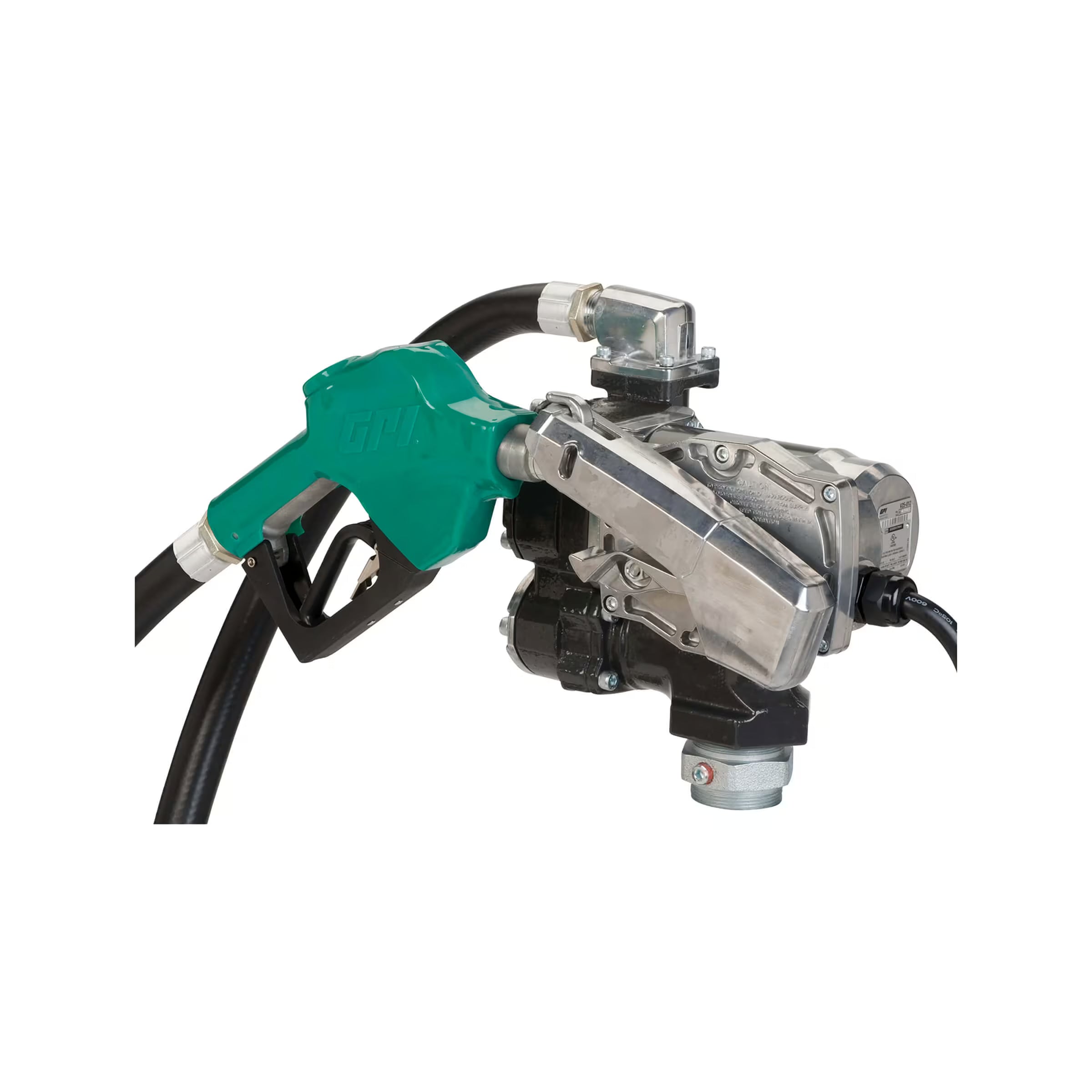 25 GPM 24V DC Fuel Transfer Pump with Auto Diesel Nozzle