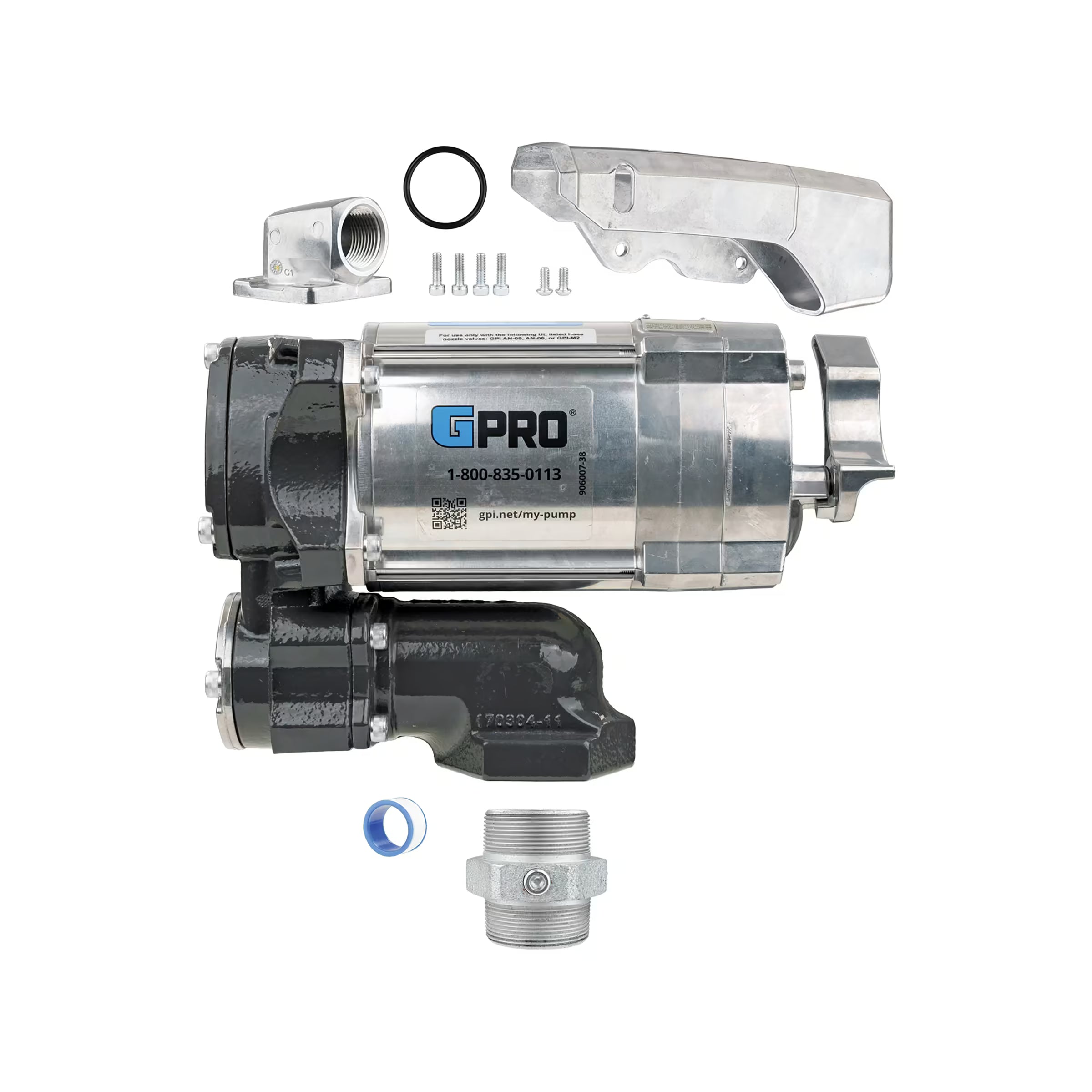 20 GPM 115V AC Fuel Transfer Pump with 1-inch Outlet