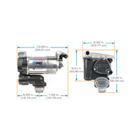 20 GPM 115V AC Fuel Transfer Pump with Auto Diesel Nozzle
