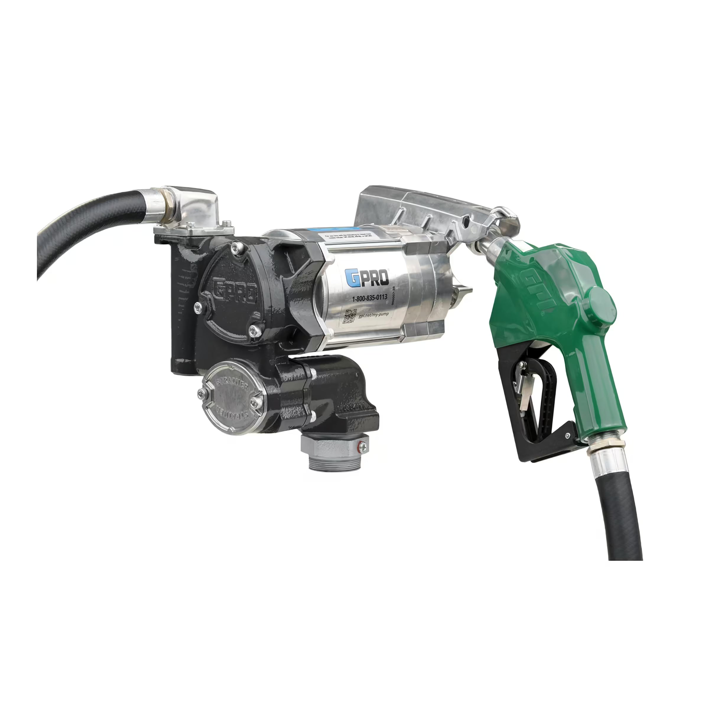20 GPM 115V AC Fuel Transfer Pump with Auto Diesel Nozzle