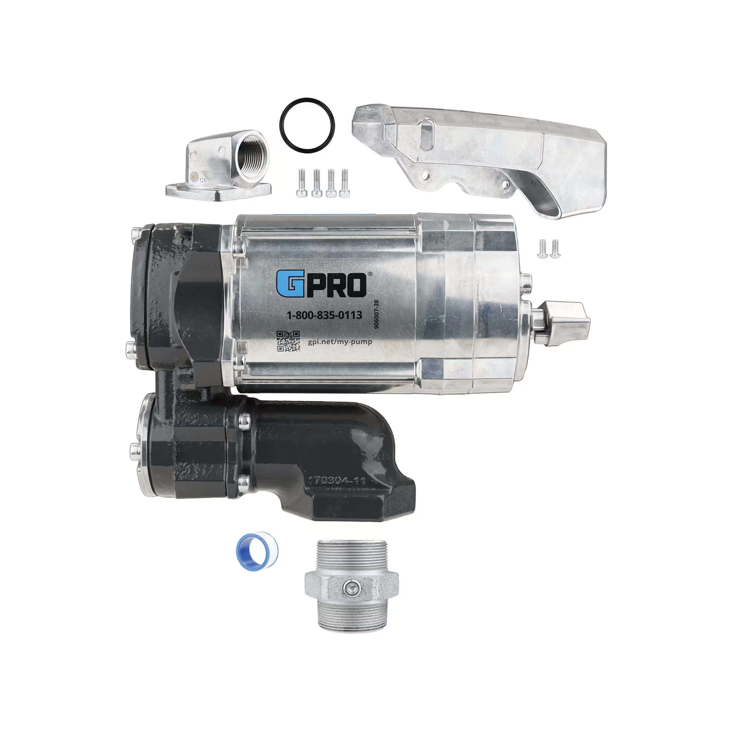 76 L/min 230V ATEX-IECEx Approved Fuel Transfer Pump with BSPP Thread Type