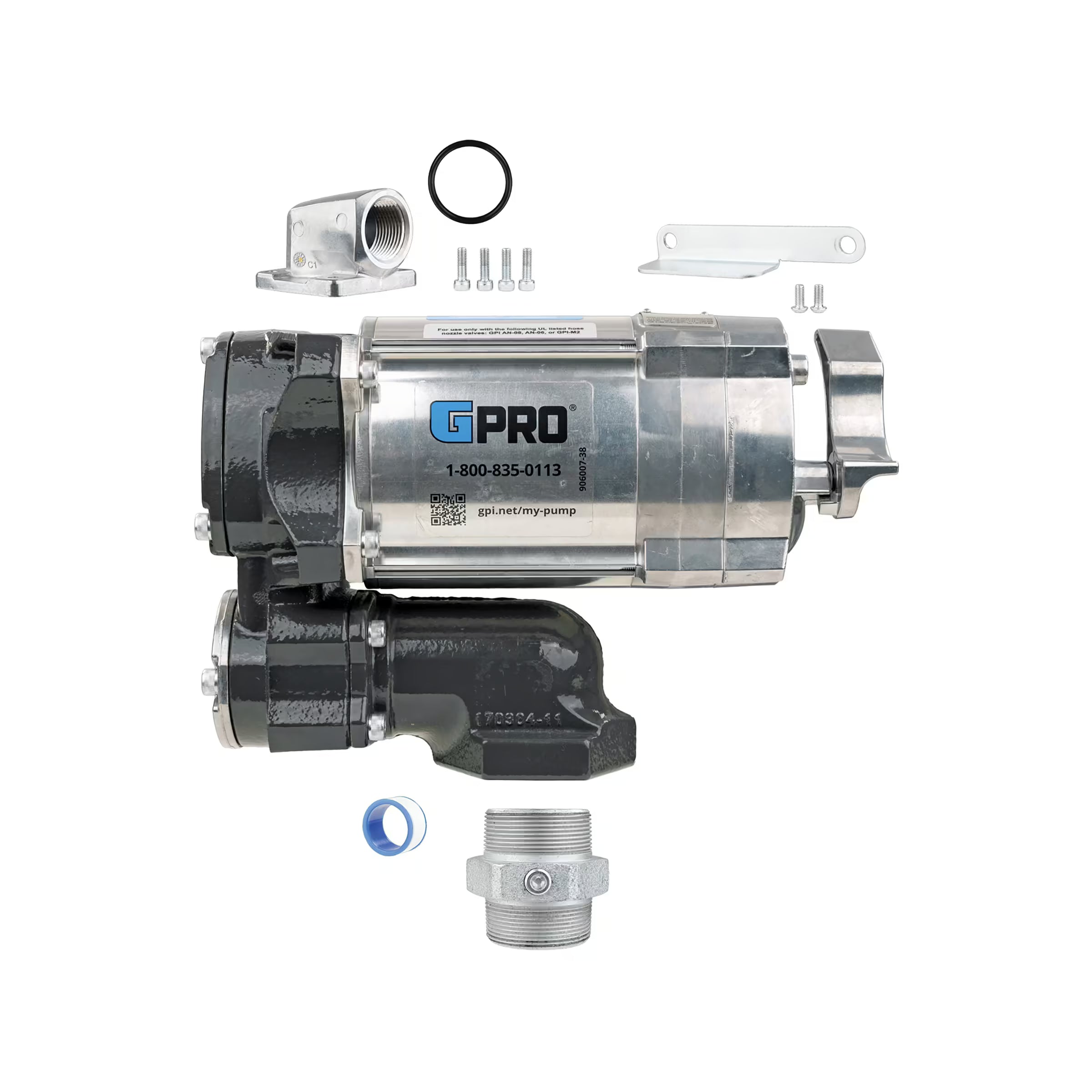20 GPM 115V AC Fuel Transfer Pump for QM-40-RD Remote Dispenser