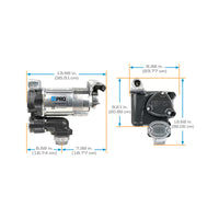 20 GPM 115V AC Fuel Transfer Pump for QM-40-RD Remote Dispenser