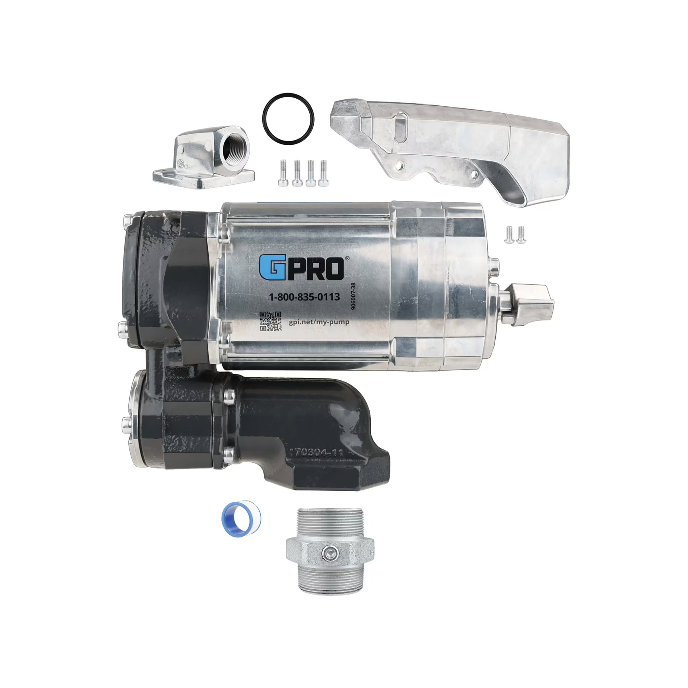GPRO V-SERIES ATEX-IECEx APPROVED 76 L/min 230V FUEL TRANSFER PUMP