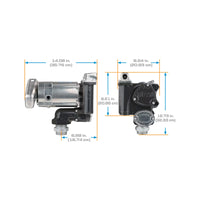GPRO V-SERIES ATEX-IECEx APPROVED 76 L/min 230V FUEL TRANSFER PUMP