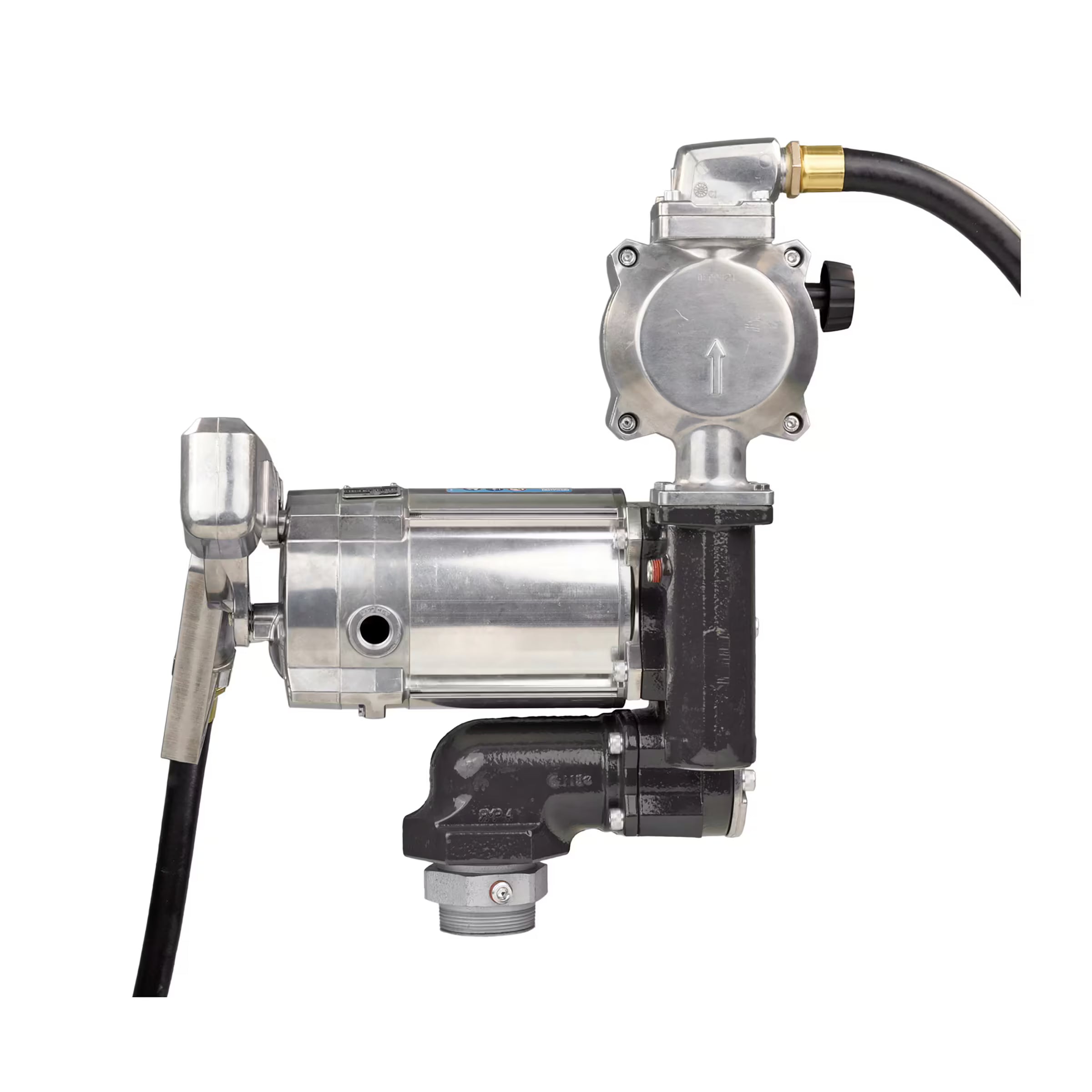 20 GPM 115V AC Fuel Transfer Pump with 5-30 GPM Meter, Manual Unleaded Nozzle